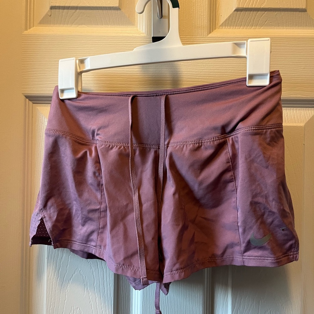 Nike Women's Purple Athletic Shorts